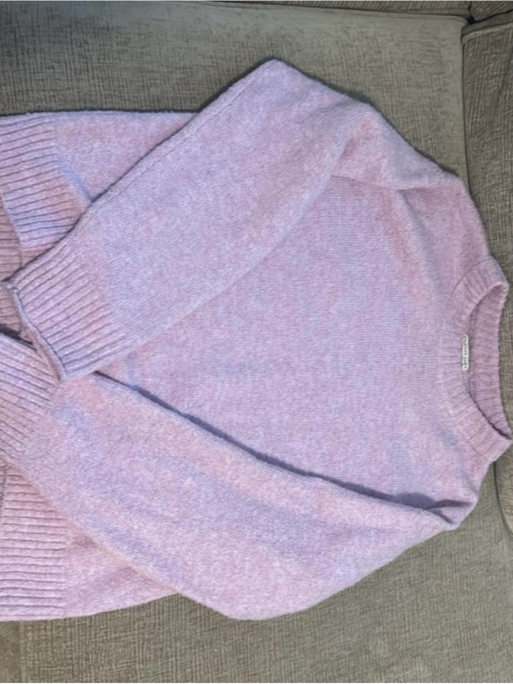 American Eagle Outfitters Lavender Crewneck Sweater